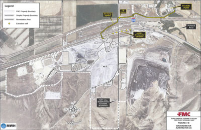 Groundwater Alternative 2a (click to enlarge)